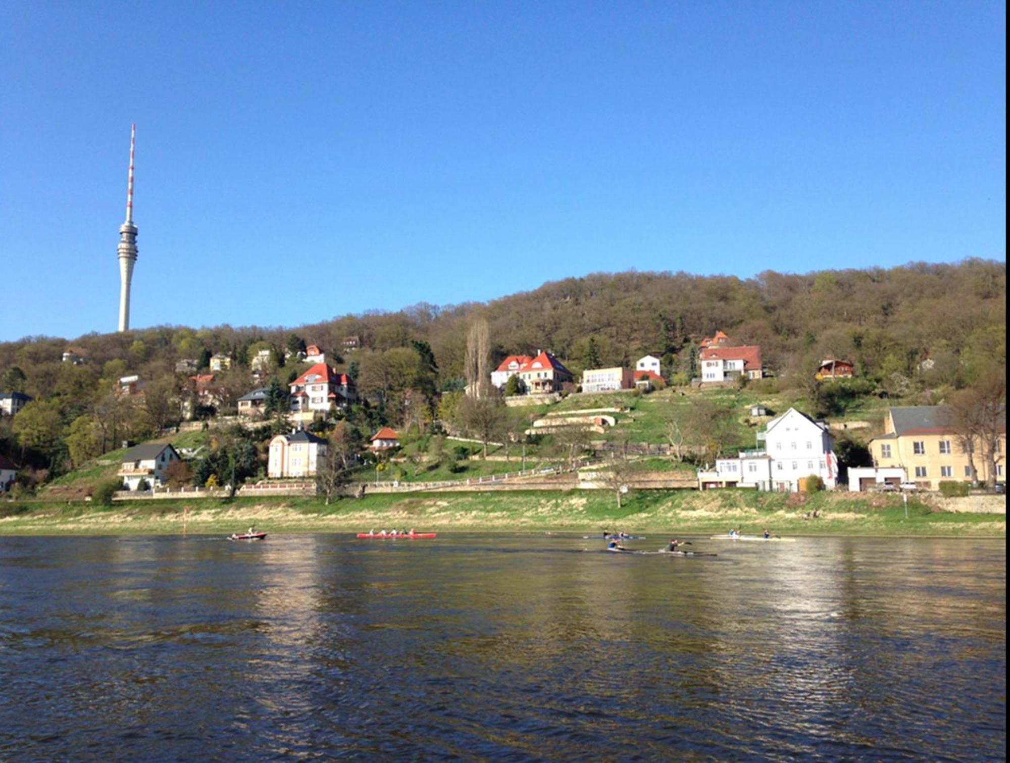 Ferienwohung In Dresden Am Elbhang 外观 照片